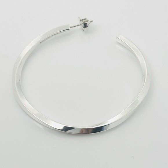 1 SINGLE Tiffany large Twisted Hoop Earring Replacement...